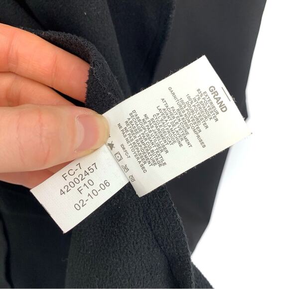 FREE COUNTRY Softshell Parka Coat Black L - Picture 10 of 13